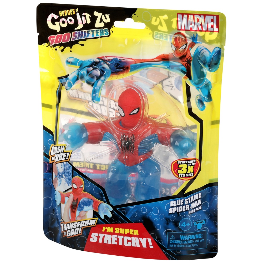 Heroes of Goo Jit Zu Marvel Goo Shifters - Blue Strike Spider-Man