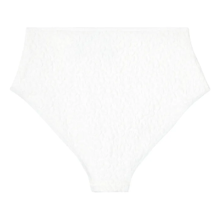 Icone Bas de Maillot Texturé Bellini | Blanc