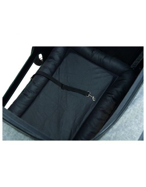 Trixie Fietskar - Hondenfietskar - 64x92x80\/130 cm Grijs Groen Tot 25 Kg Small