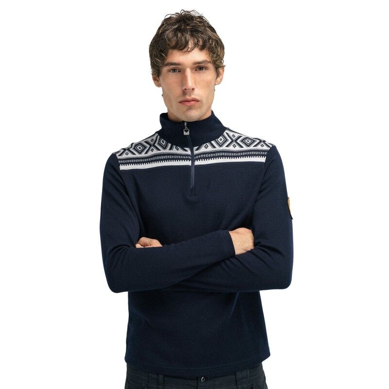 Cortina Basic Sweater - Gilet en laine mérinos homme