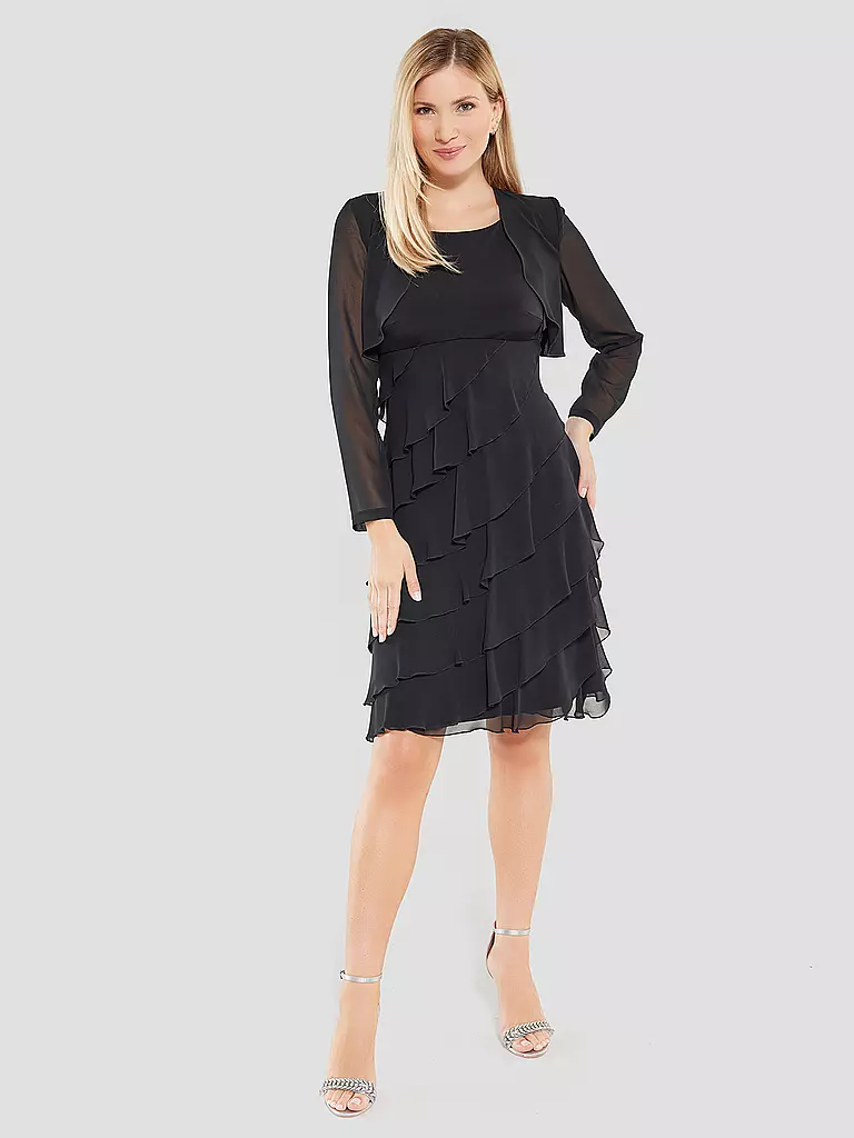 SWING Chiffonbolero schwarz