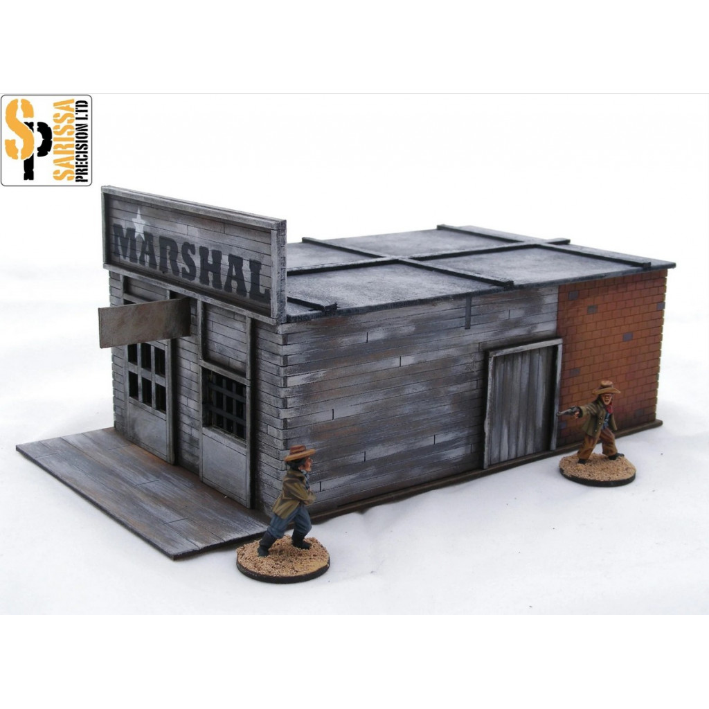 Old West Sheriff's Office with Cells
