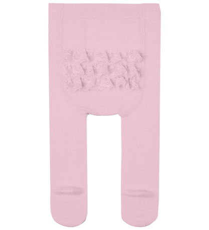 Name It trømpebukser m. Blonder - NbfOpagna - Parfait Pink