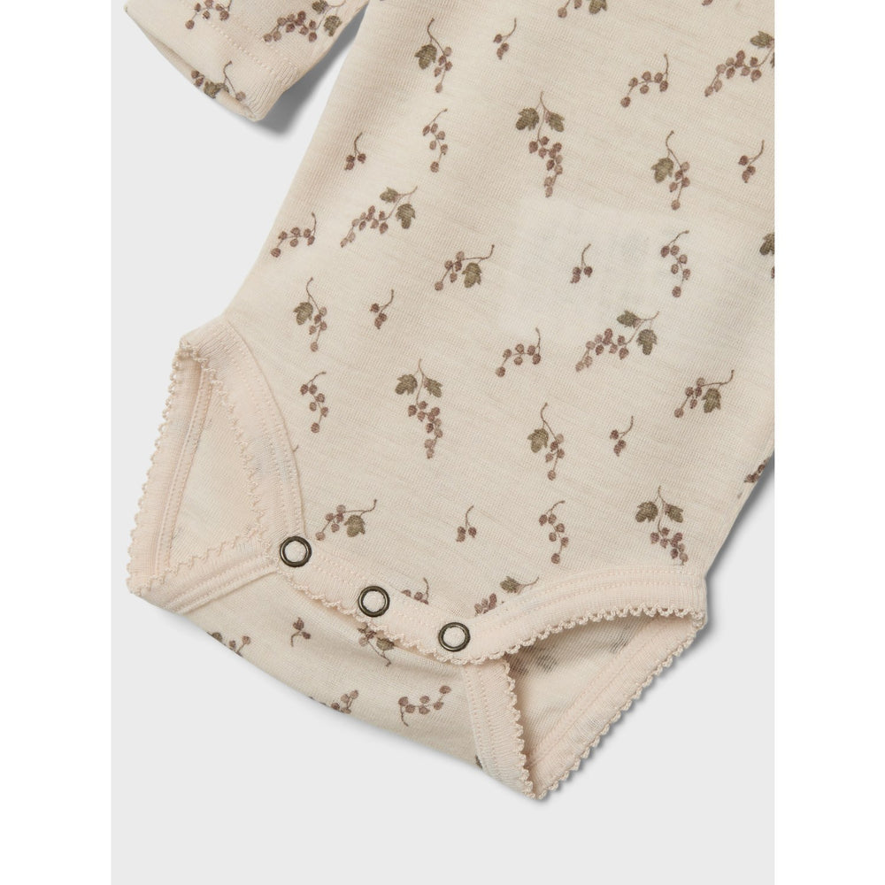 Køb Lil'Atelier Morganite Berry Nbfnoel Nia Uld Ls Slim Body Lil Noos