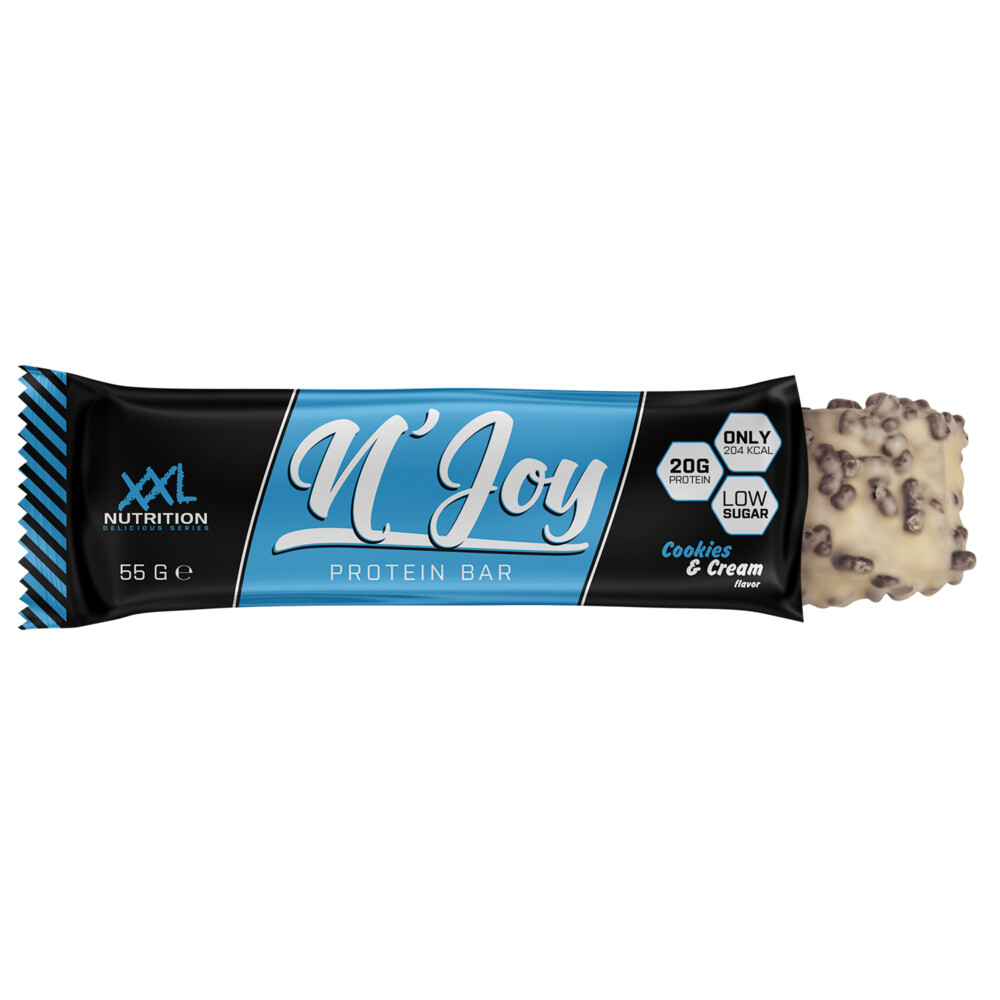 15x XXL Nutrition NJOY Proteïne Bar Cookies55 gr