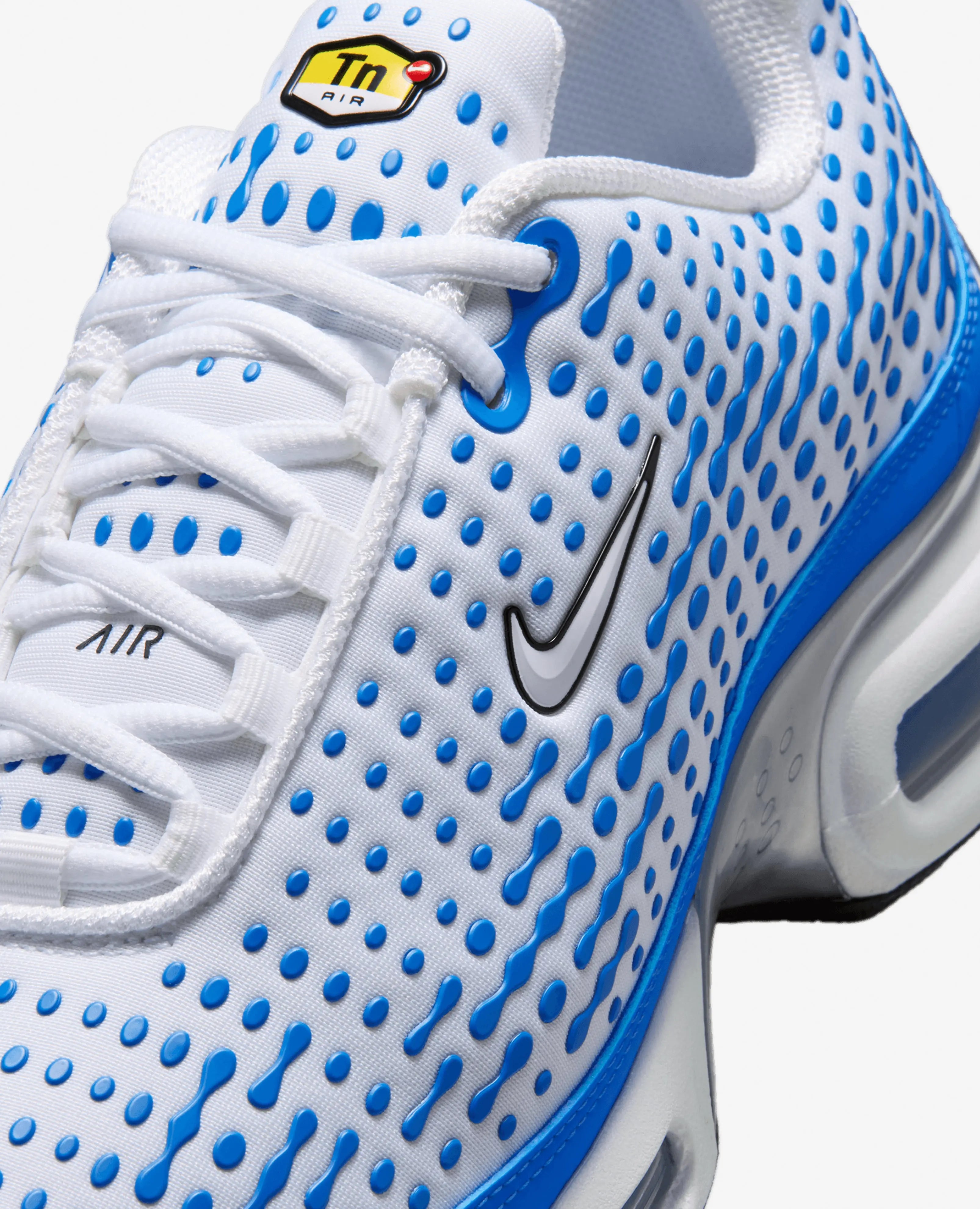 Nike Air Max Plus VII (White/White-Blue Crystal-Metallic Silver-Black)