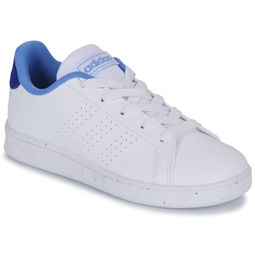 Adidas Sportswear - ADVANTAGE K - Blanc / Bleu