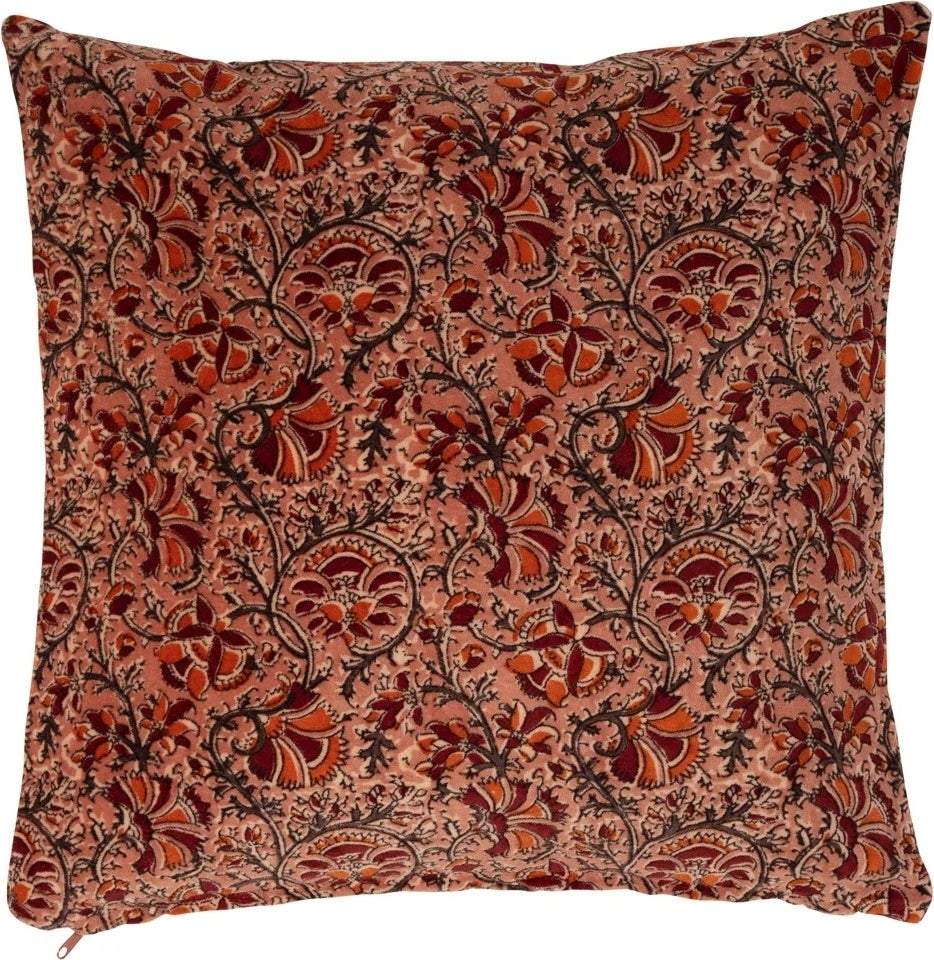 Linen & More sierkussen Joha bruin 45 x 45 cm