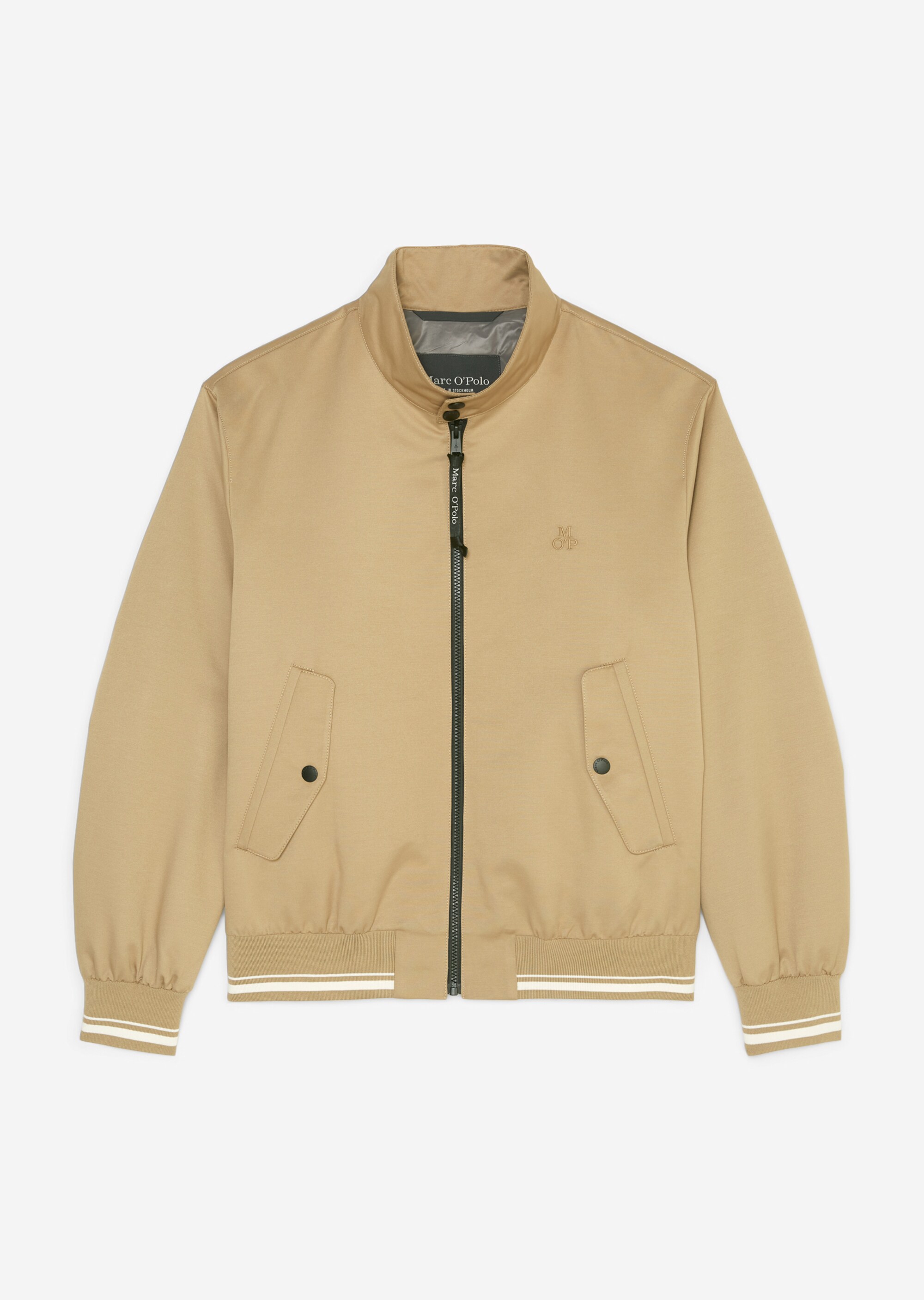 Blouson-Jacke regular mit Biker-Kragen