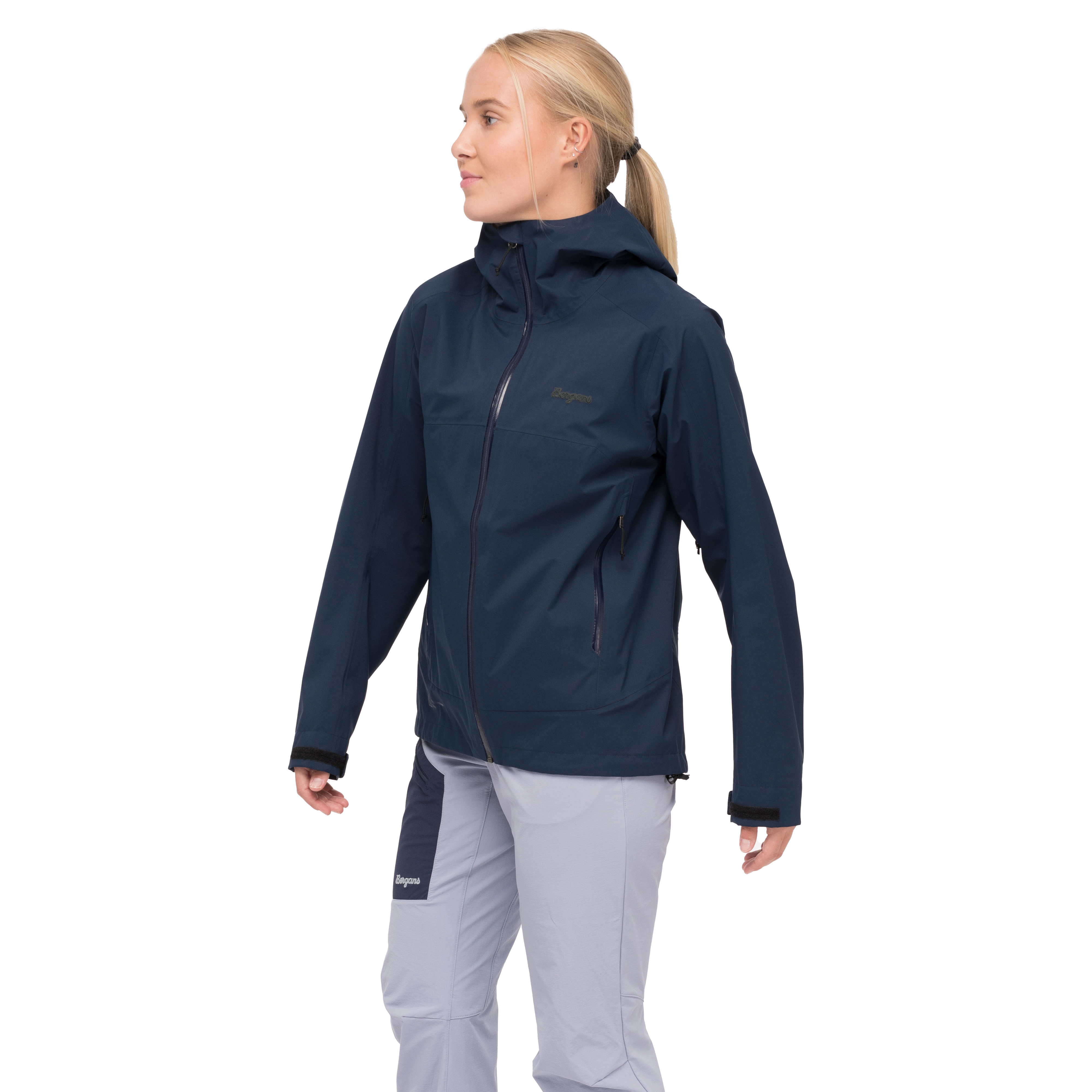 Vaagaa Allround 3L Shell Jacket Women Navy Blue
