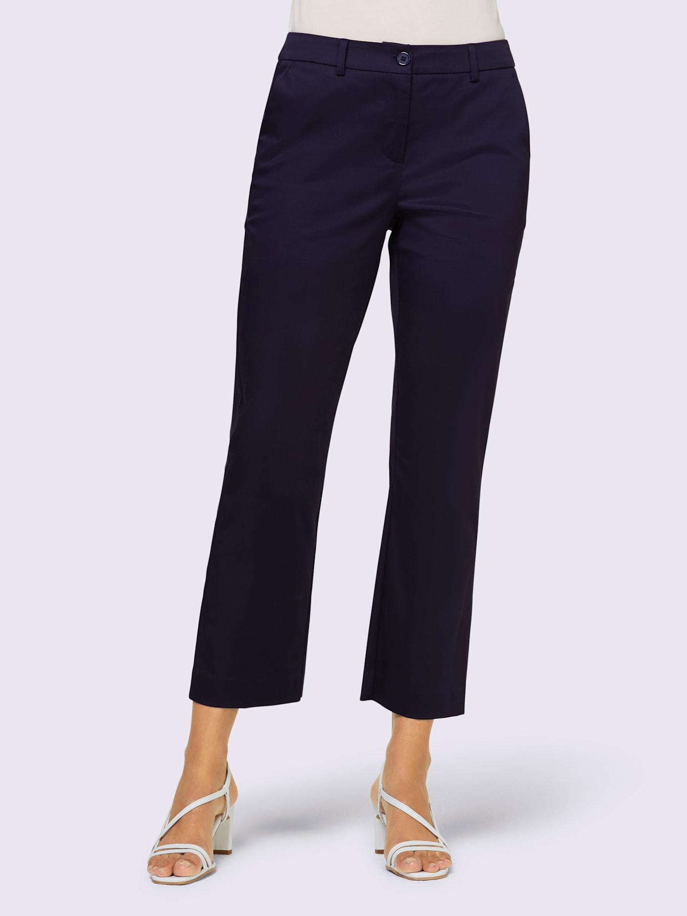 Pantalon légèrement évasé