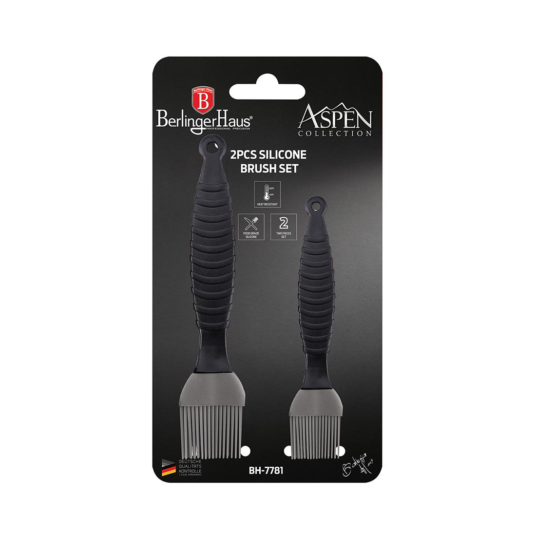 Berlinger Haus Pinsel-Set 2 Stk. aus Silikon Aspen Kollektion