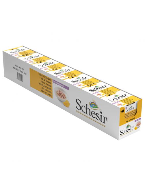 Schesir Kat Blik Gelei 75 g - Kattenvoer
