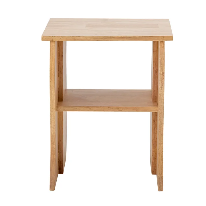 Bloomingville - Bark Hocker, Gummibaumholz
