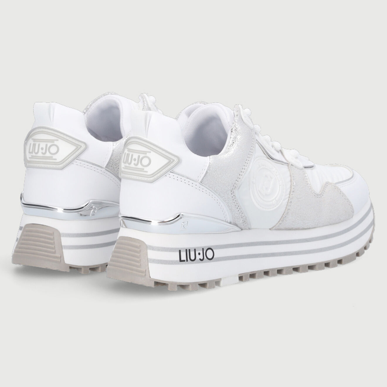 Liu-Jo Sneakers Mia blanc/argenté