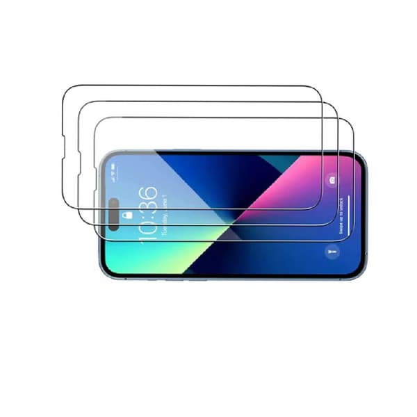 INF iPhone 14 skjermbeskytter i herdet glass (3-pakning)
