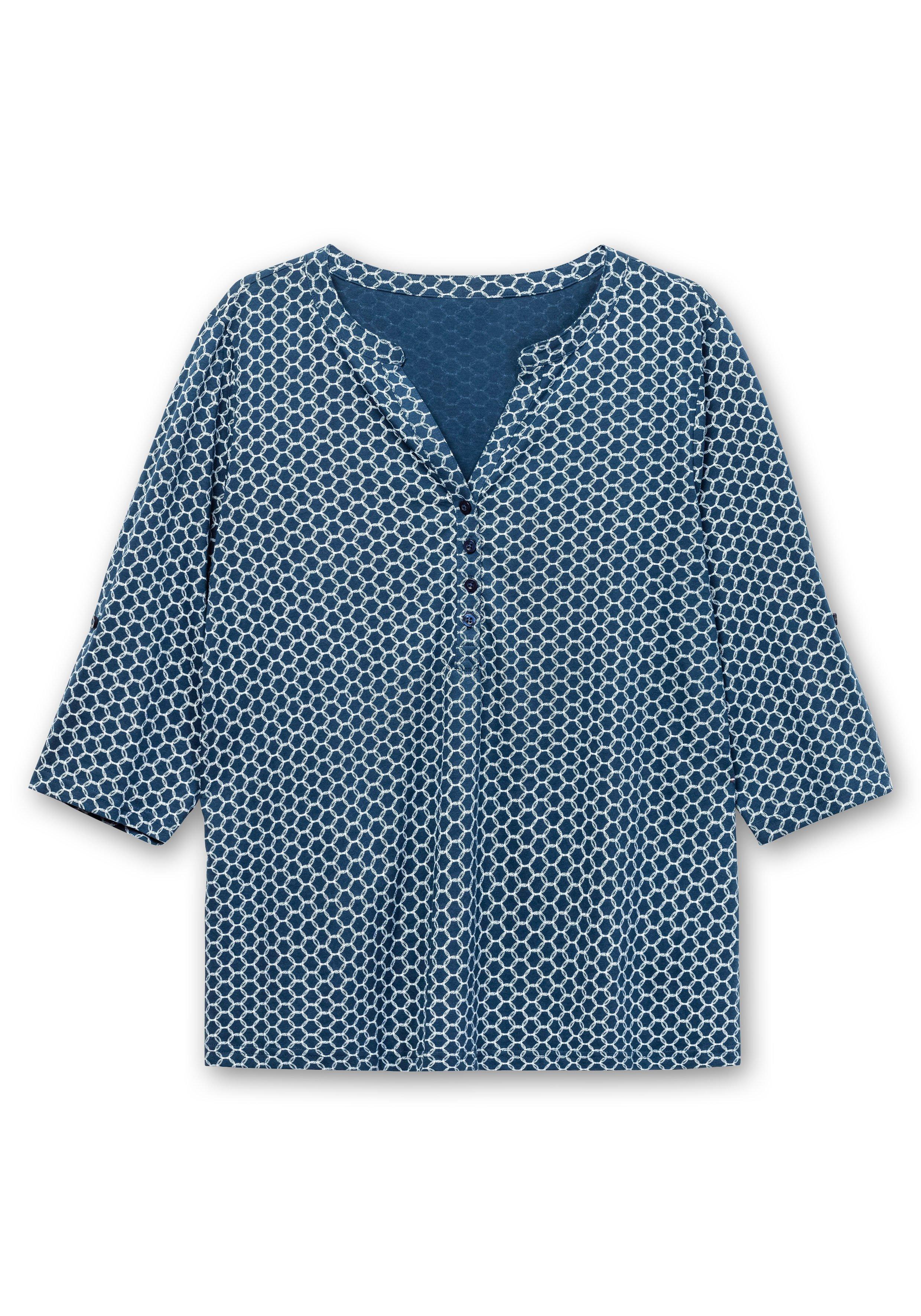 Shirt mit 3/4-Ärmeln und Grafikprint