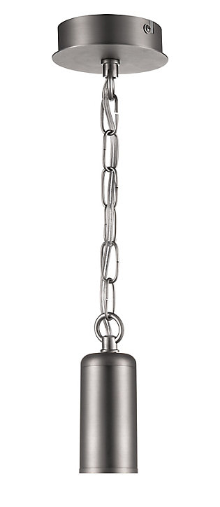 Lustre Suhel 6 ampoules E14 1P20 chrome brossé