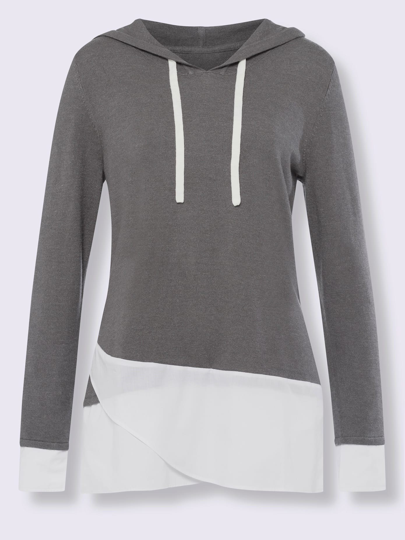 Pull aspect 2 en 1 tendance