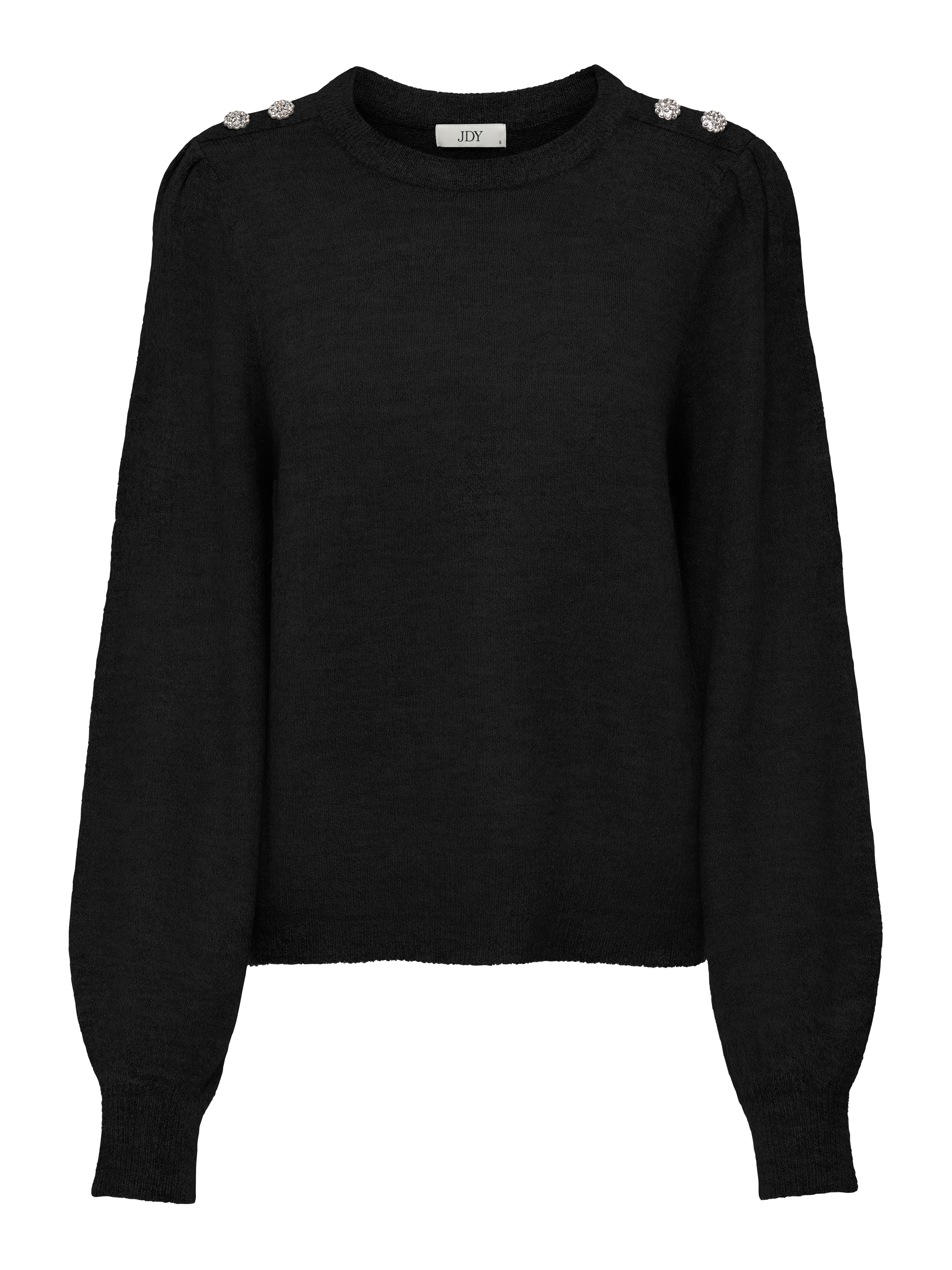 JDYELANORA Strickpullover Black