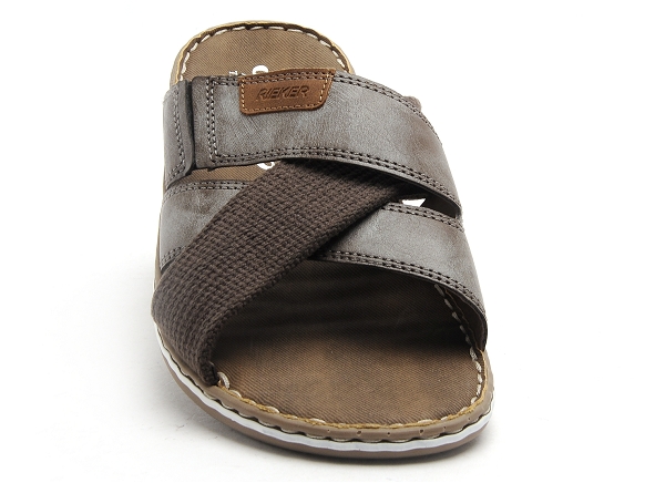 Rieker mules et sabots homme 21092 marron