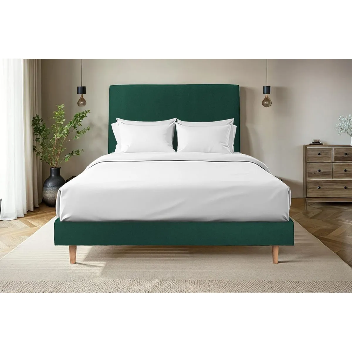 Sommeil de plomb SOMMEIL-DE-PLOMB Lit 135x190 - Vert