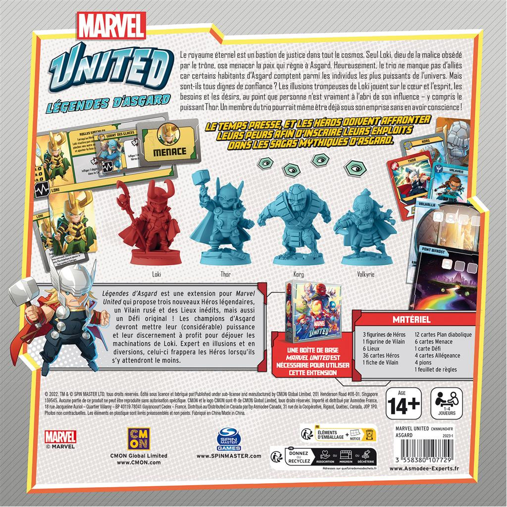 Marvel United - Légendes d'Asgard
