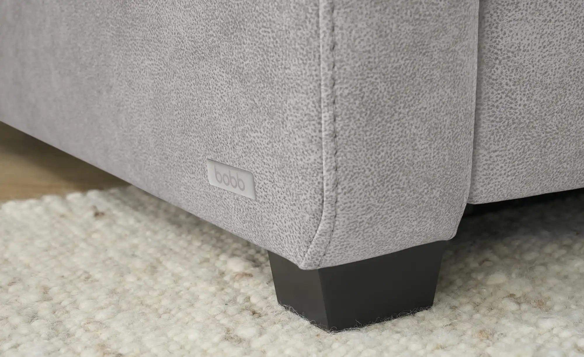 bobb Ecksofa  mit pflegeleichtem Bezugsstoff  Lisa de Luxe