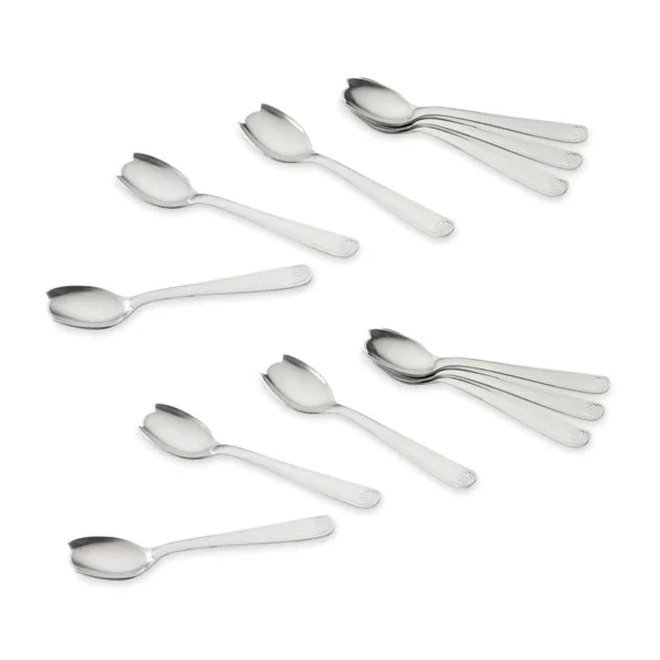 Lot de 12 cuillères à melon Roger Orfèvre