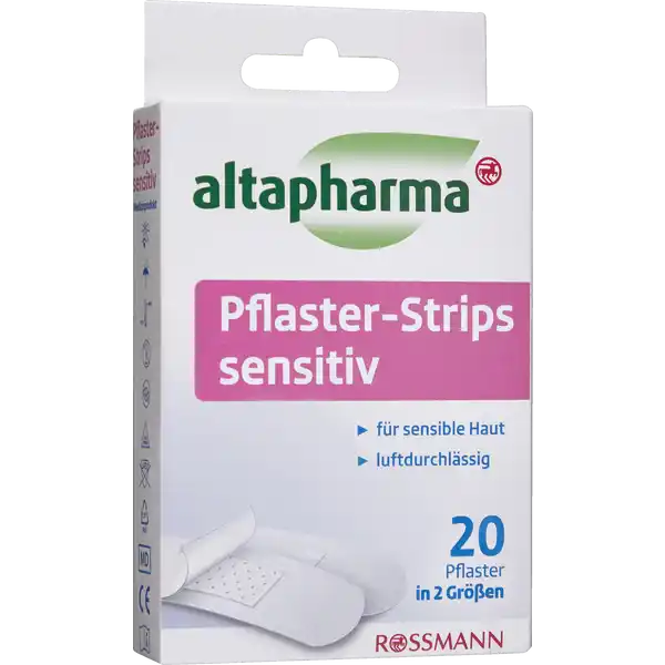 Pflaster-Strips sensitiv