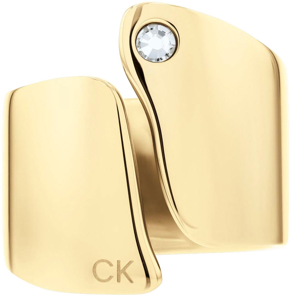 Calvin Klein Fingerring »CK CHERISHED« mit Glasstein