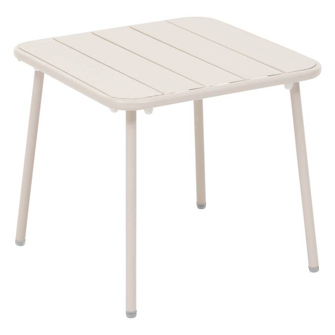 Table basse de jardin carré PHUKET Argile