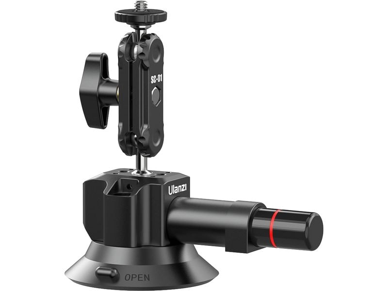 Ulanzi Saugnapfhalterung mit Erweiterung SC-01 Saugnapfhalterung für Action Cams 3