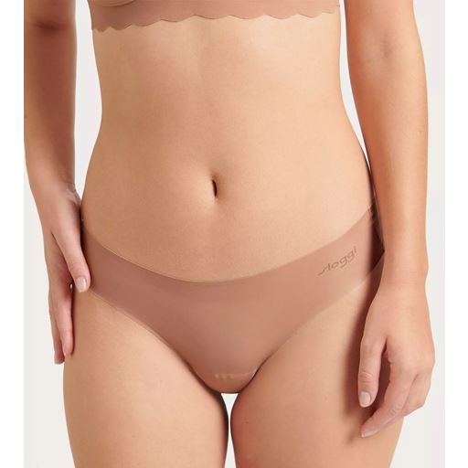 Sloggi ZERO Microfibre 2.0 Hipstring Trusser, Cameo Brown, XL