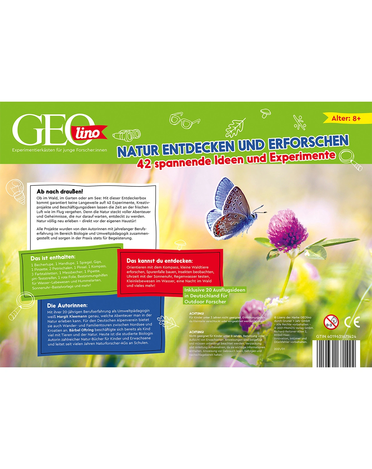 Experimentierkasten GEOLINO - NATUR ENTDECKEN UND ERFORSCHEN