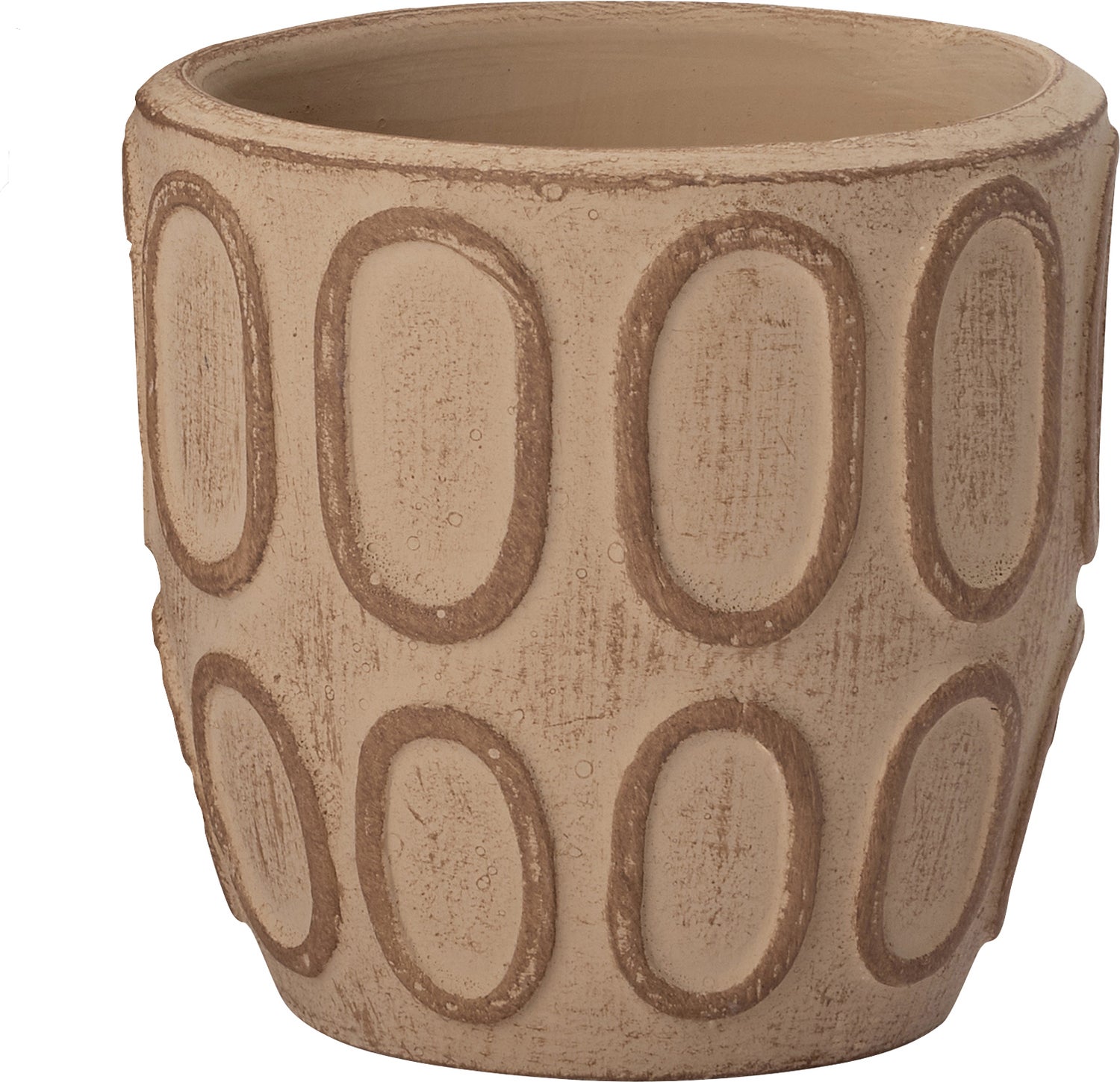 Intratuin pot Morris bruin D 13,5 x H 12,5 cm