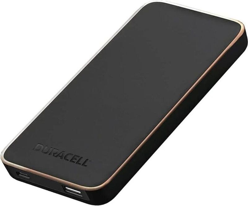 Duracell - Charge Plus - Powerbank - Zwart - 15W - USB-C en USB-A