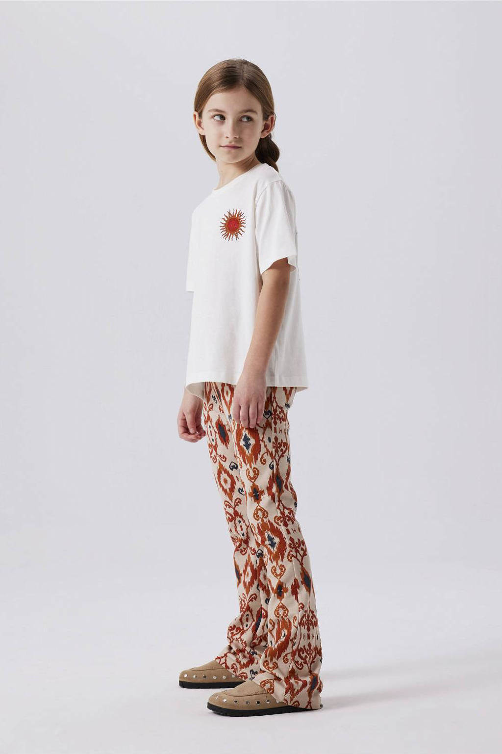 NAME IT top NKFDIDYA met backprint offwhite