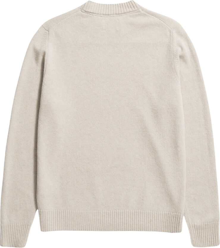 Norse Projects Norse Standard Merino Lambswool Sweater Oatmeal