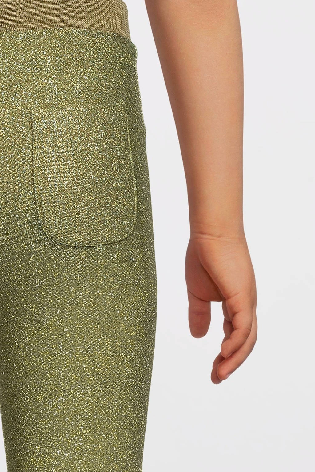Your Wishes flared broek groen
