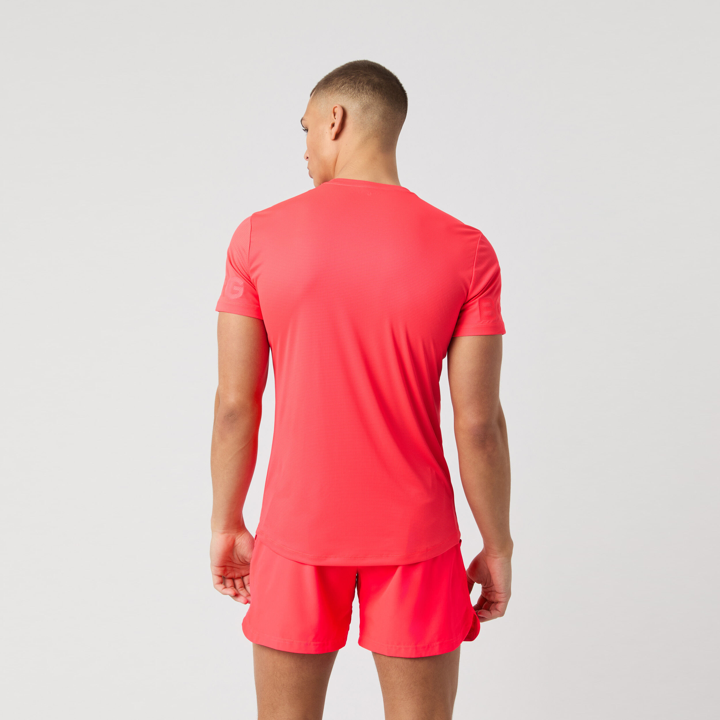 Björn Borg Light T-shirt Hommes - Corail