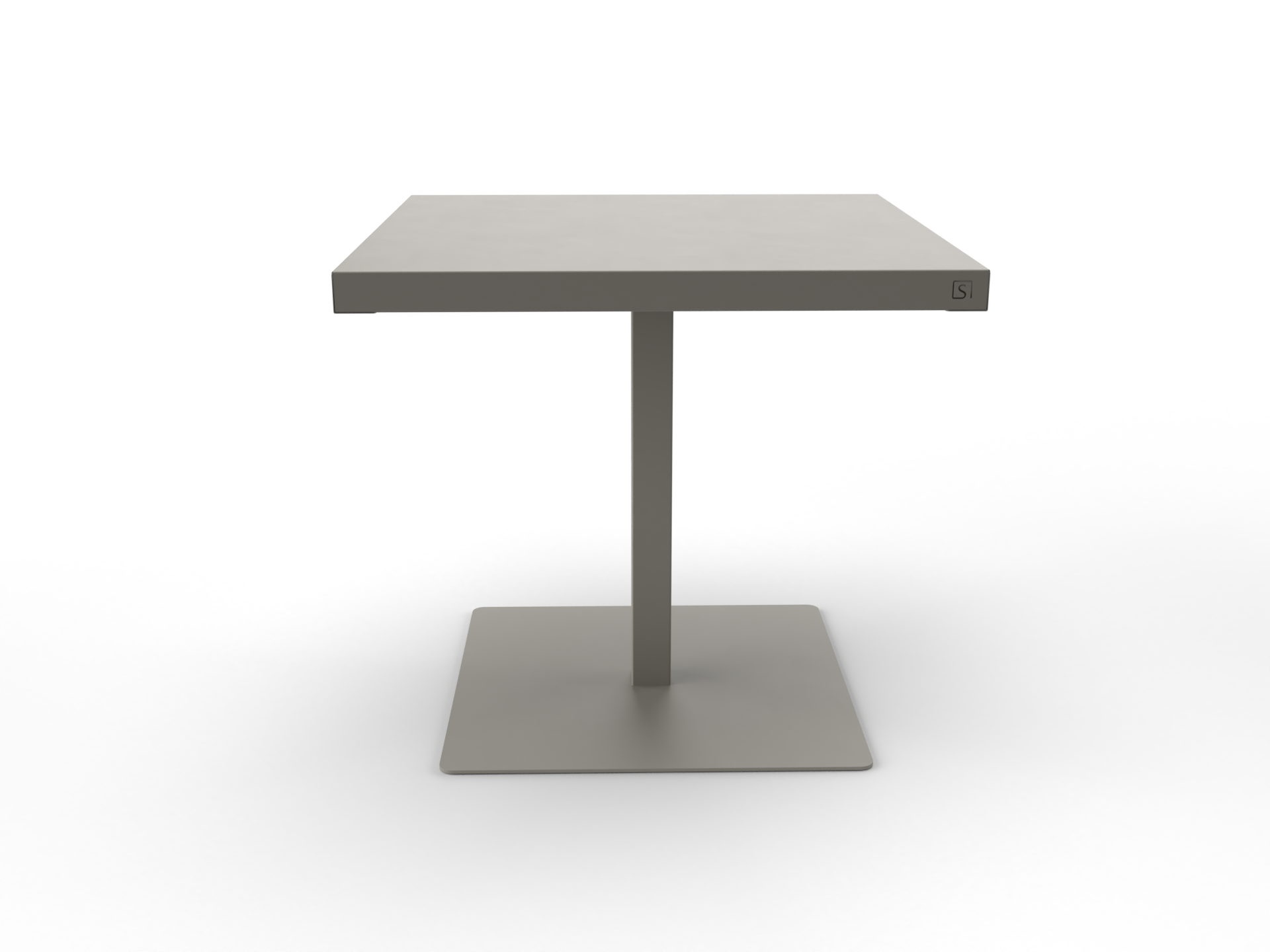 Steellish Bistro Tafel Lichtgrijs