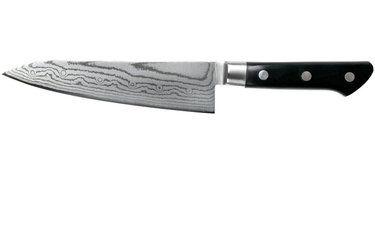Tojiro DP 37 laags damast, koksmes 18 cm