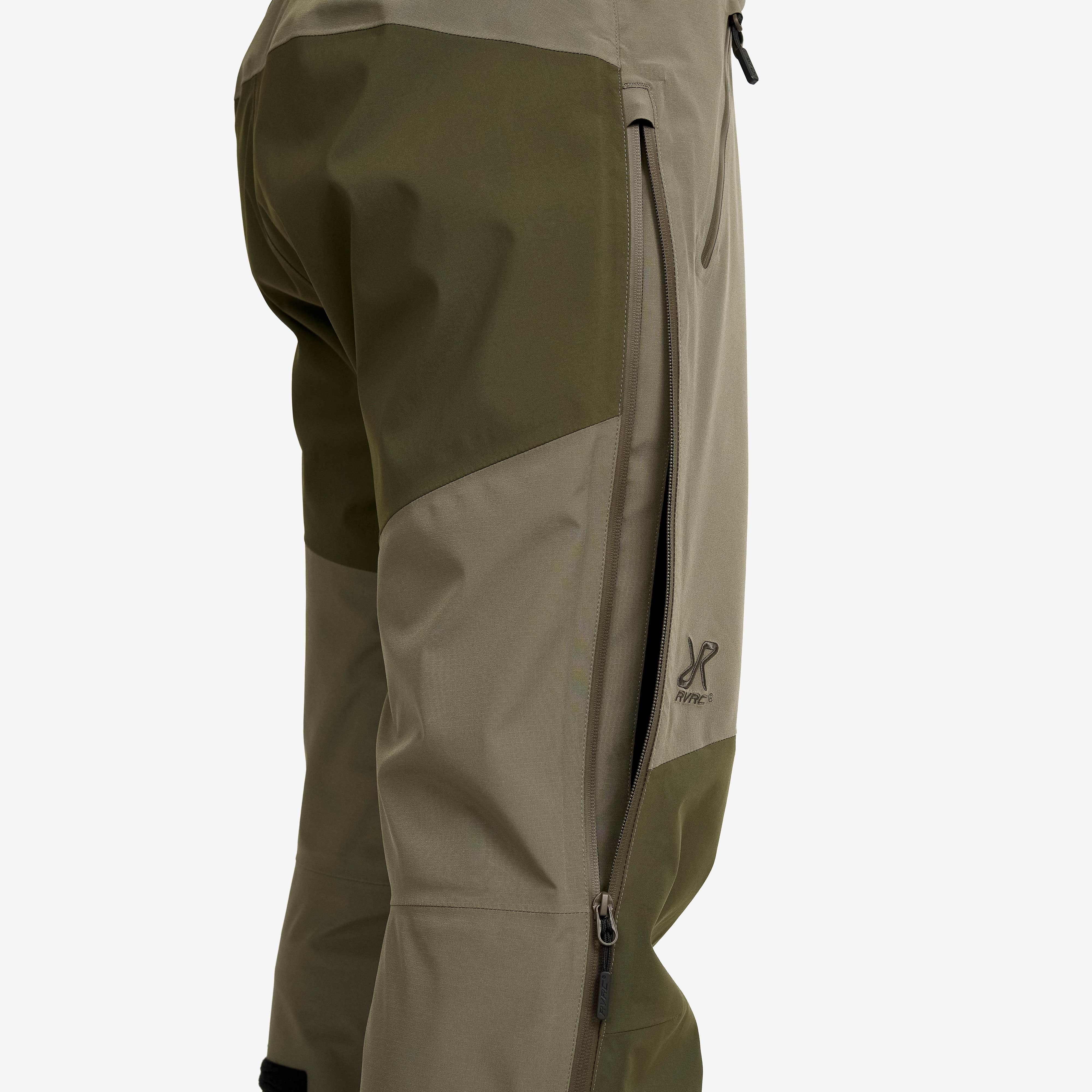 Aries Pro 3L Shell Pants Herre Grape Leaf/Forest Night