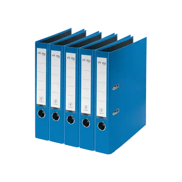 VON Ordner PP schmal blau