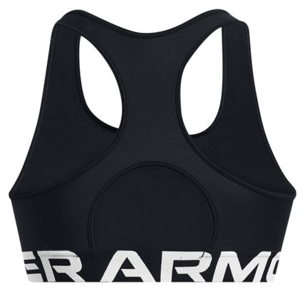 Brassière Under Armour HeatGear Armour Mid Branded Noir Femme