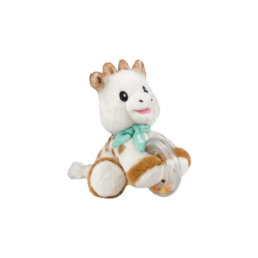 Peluche/Hochet à billes Sophie la Girafe