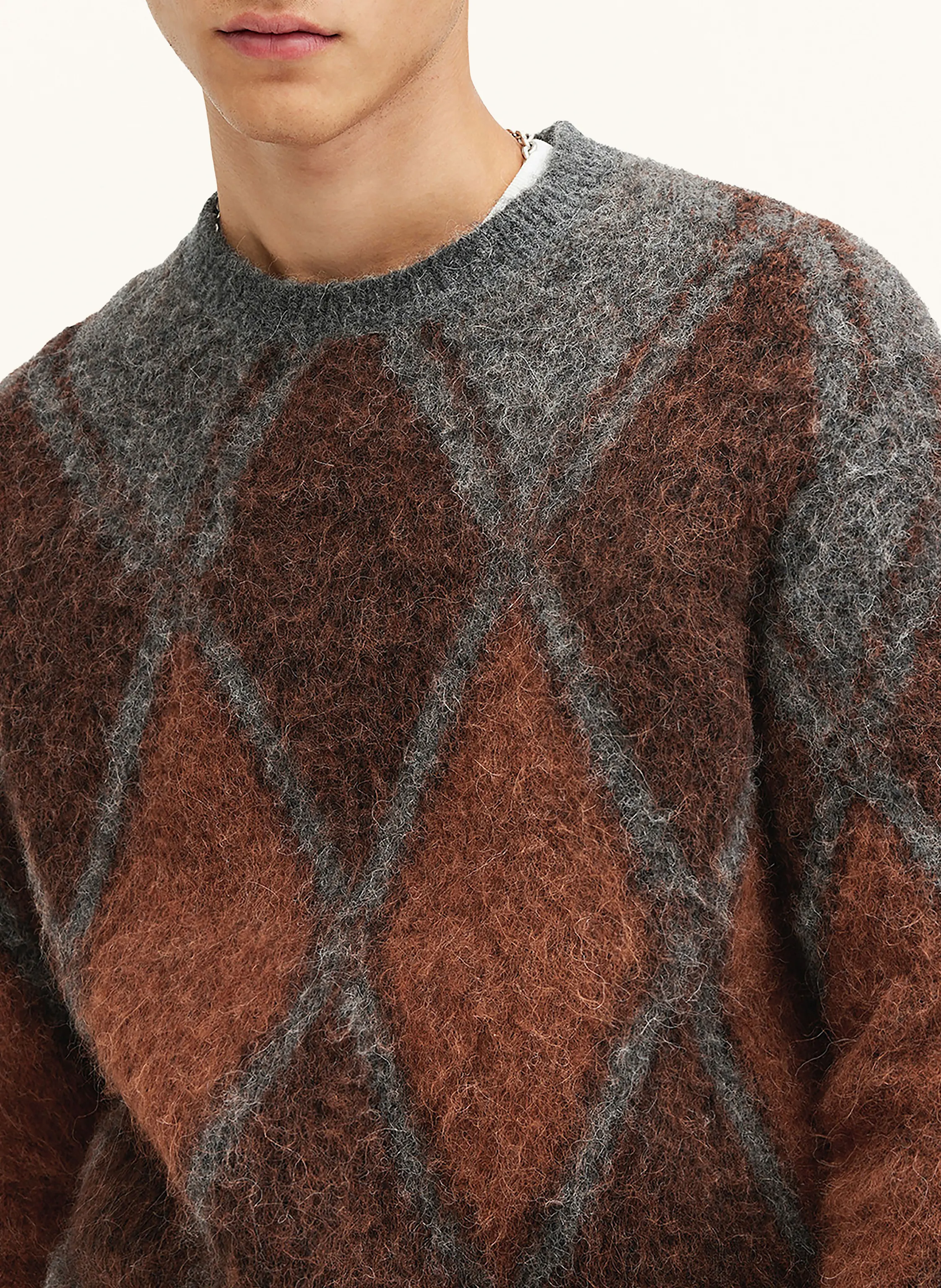 ALLSAINTS Pullover mit Alpaka