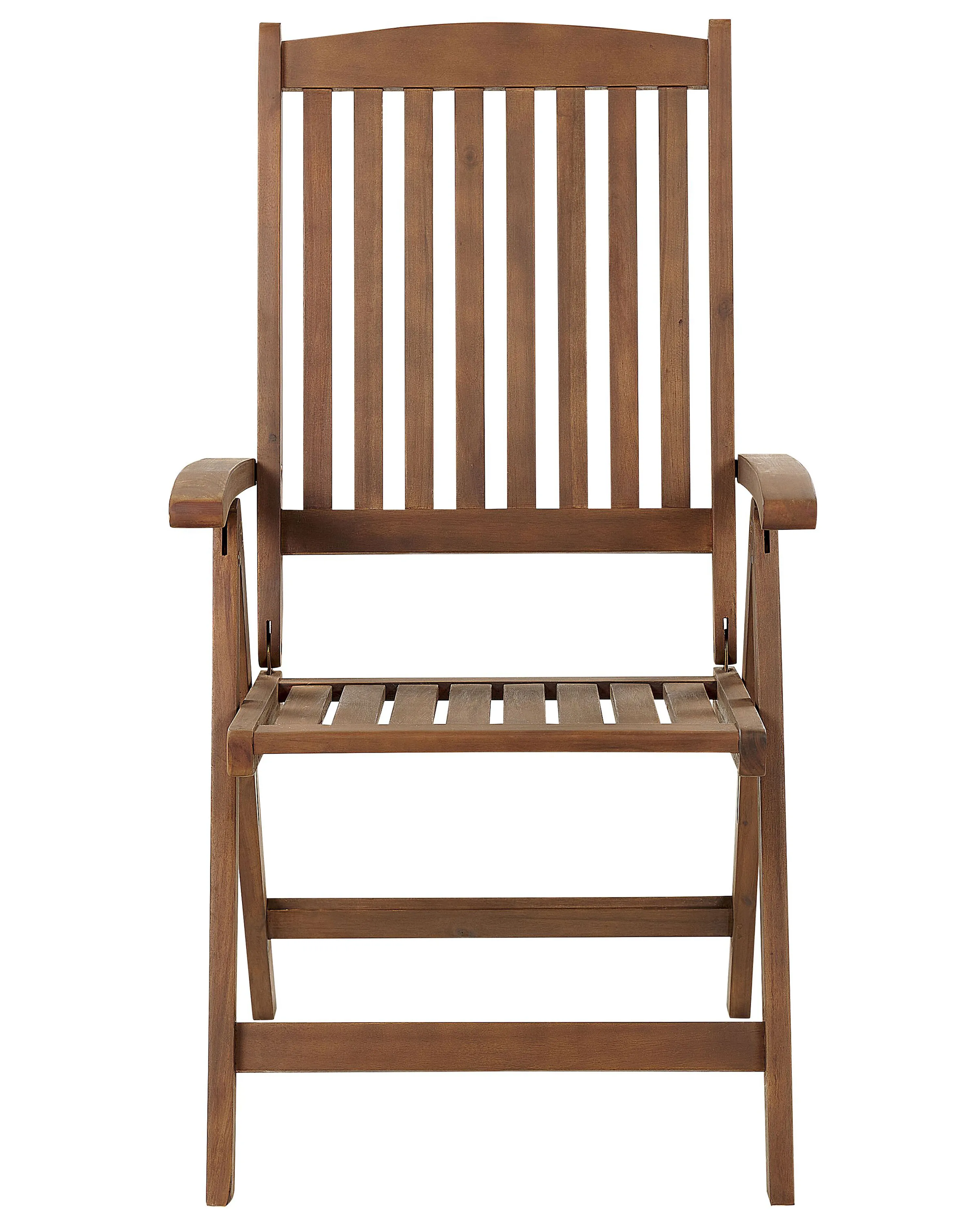 Set van 6 stoelen met zitkussen AMANTEA Acaciahout Gebroken wit