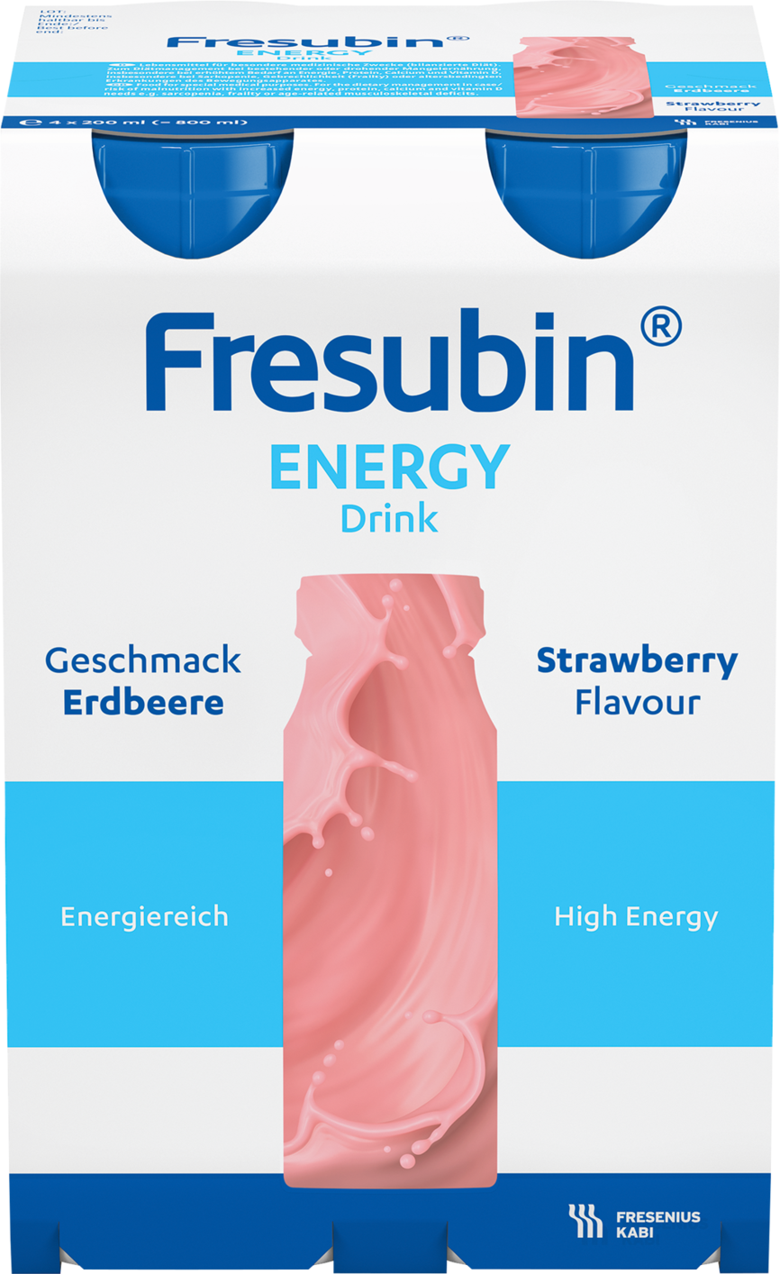 Fresubin ENERGY Drink Jordbær 4x200 ml
